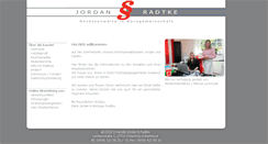 Desktop Screenshot of jordan-radtke.de